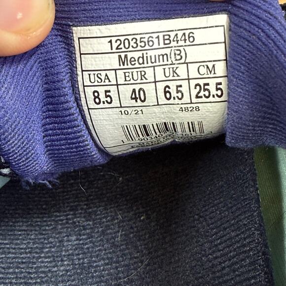 Brooks Ghost 14 Shoes Womens Size 8.5 Navy Blue Cushion Neutral Running Sneakers - Picture 10 of 11